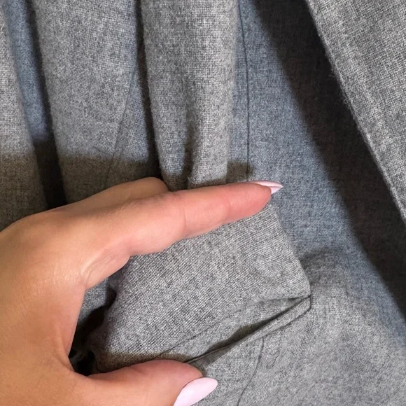 Simons Gray Tailored Women's Blazer Jacket - Picture 8 of 10